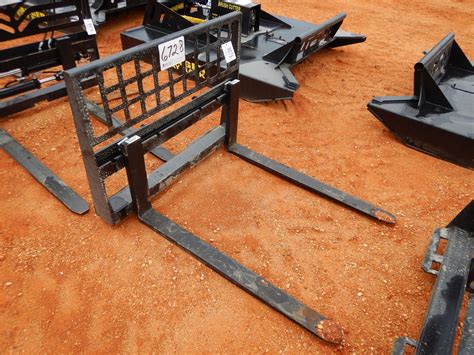 blue diamond skid steer forks|used skid steer attachments for sale near me.